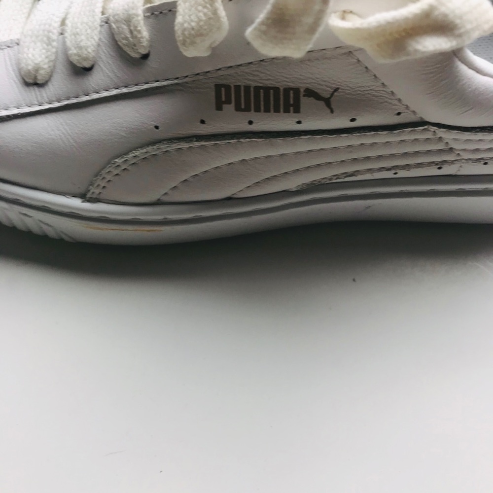 Puma Basket Metallic Low-Top Platform Sneakers - Picture 3 of 6